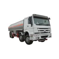 CNHTC Howo inoxydable 8x4 Camion réservoir d'huile de carburant 16-24cbm avec différents compartiments pour le stockage de l'asphalte essence diesel
