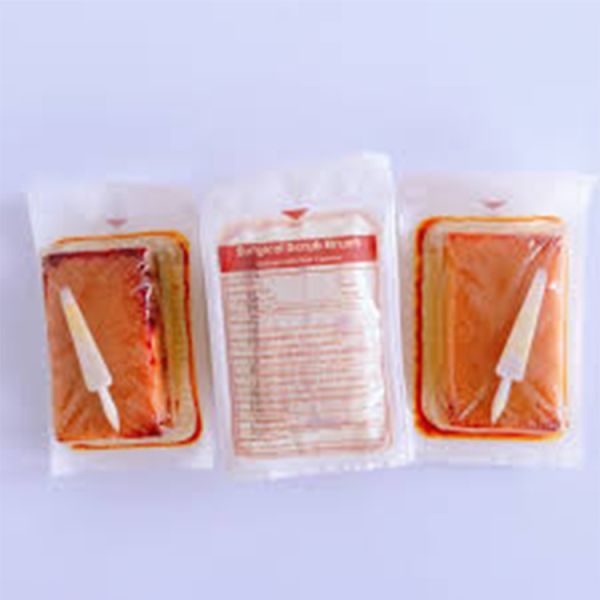 Disposable Wholesale Povidone-iodine Surgical Scrub Brush Sponge With Nail Cleaner