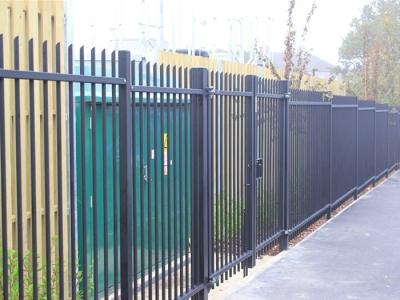 PVC que reveste o cerco de alumínio decorativo de h1.8m