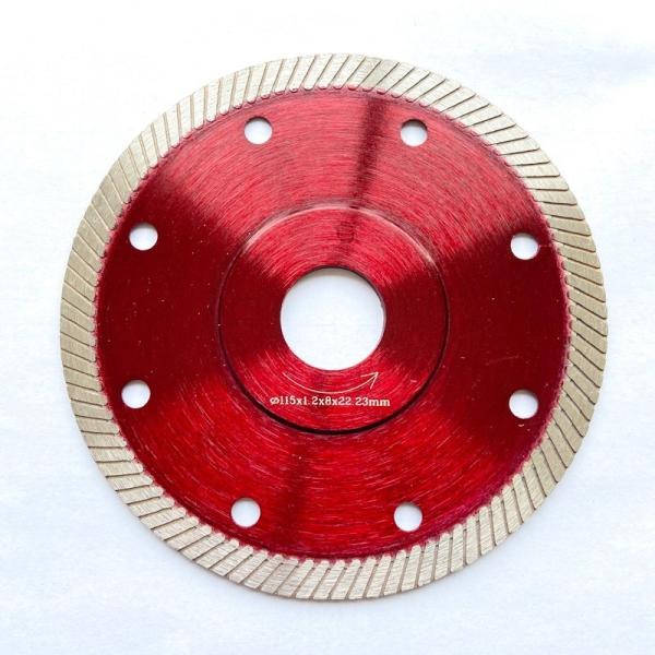 5inch 125x0.8/1.2x8x22.23mm Diamond Blade For General Purpose cerâmico, cerâmico, tijolo