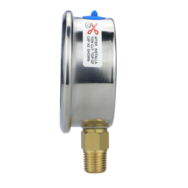Customizable Range 2.5 NPT1/4 Thread Brass Glycerine Liquid Filled Pressure Gauge