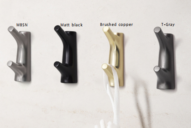 GRH Modern New Release Furniture Cabinet Hook Kitchen Wardrobe Wholesale Hardware Hook Wall Mount Zinc Alloy Clothes Hook
