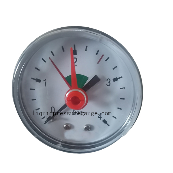 Gas 50MM 2 Inch Vacuum Pressure Gauge ABS Case 4 Bar 1/4 BSP