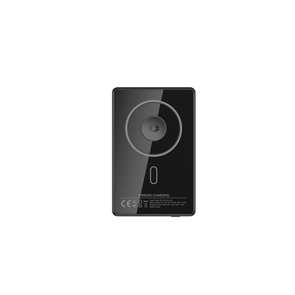 Besiter 5000mAh Wireless Magnetic Glass Powerbank Ultra-Thin 22.5W Aluminum Alloy
