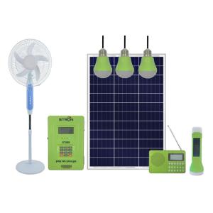 sistemas de energia 30watt solar residenciais, sistema de casa 60HZ solar port