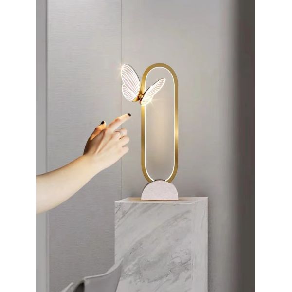 Bedside Manufacturers Table Lamp Restaurant Nordic Butterfly Gold Table Lamp