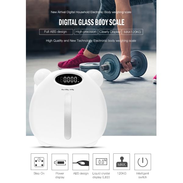 Professional weighing household weight electronic digital body fat scale