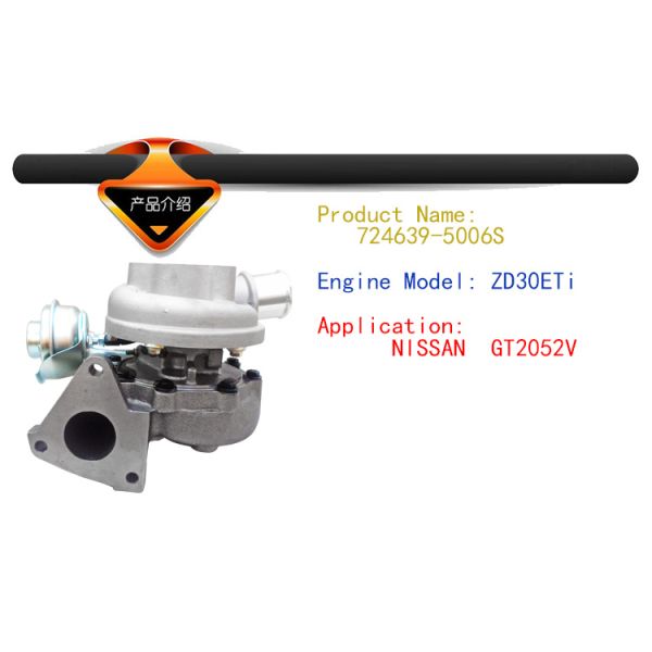 Turbocharger Supercharger Turbo Kit for Patrol Terrano GT2052V 724639-5006S