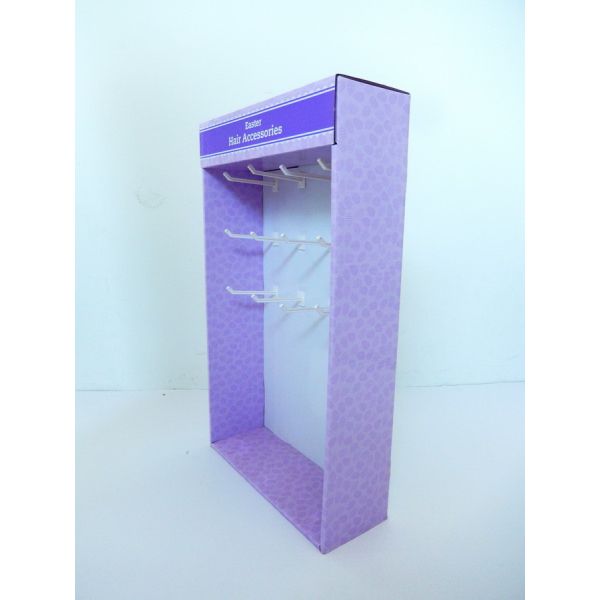 Custom Logo Product Display Rack , High Durability Cardboard Racks Display
