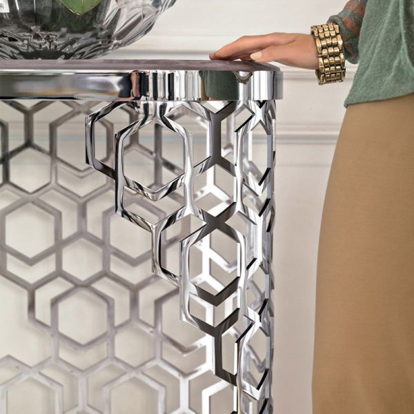 Шведский стол Sideboard таблицы консоли 0.4m шкафа Адвокатуры коридора мраморный