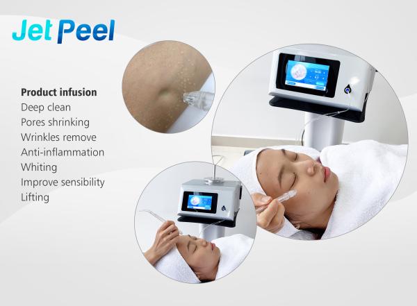 Tipo eficaz de Jet Peel Machine Hydro Diamond Dermabrasion do oxigênio da água