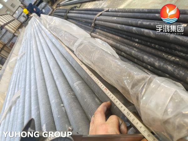 Extruded Fin Tube ASTM A312 TP304 For Heat Exchangers Boilers