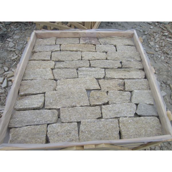 Split Surface Tiger Skin Random Granite Veneer Stone