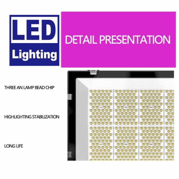 MECREE musco 1000W LED Floodlight for Football Field Lighting and circuitry design