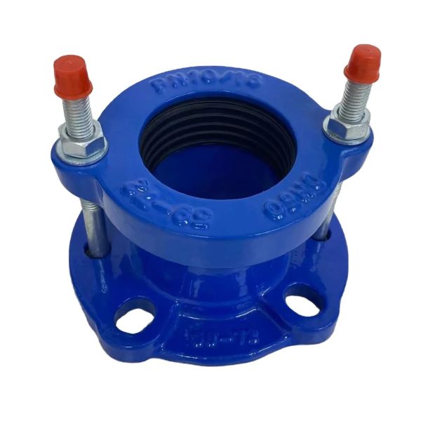 DN50-DN4000 Hdpe To Steel Flange Adapter Ductile Iron Universal Coupling Fitting