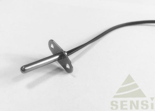 Flanged NTC Thermistor Temperature Sensor Fast Response RoHS Compliant