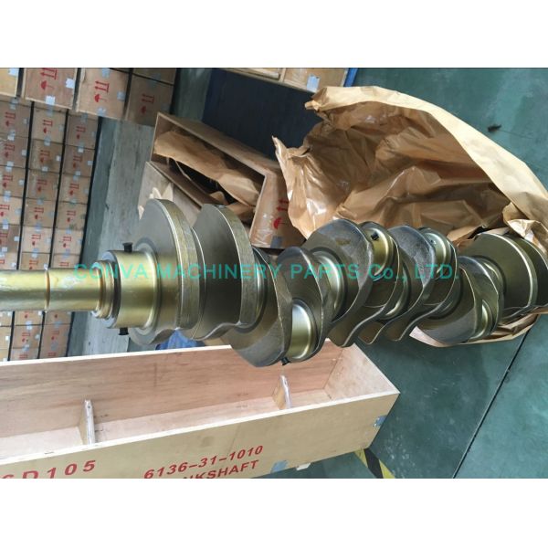 High Performance 6d105 Diesel Engine Crankshaft Komatsu Diesel Engine Parts