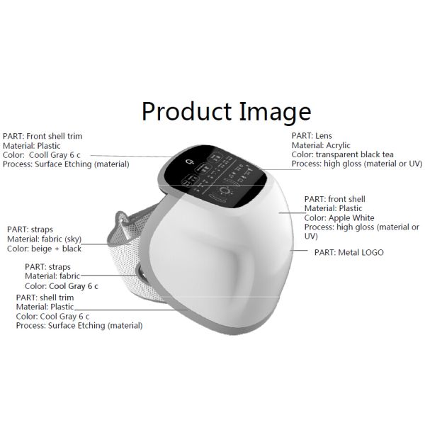 Машина терапией лазера прибора Лллт для обработки боли плеча массажа и артрита колена