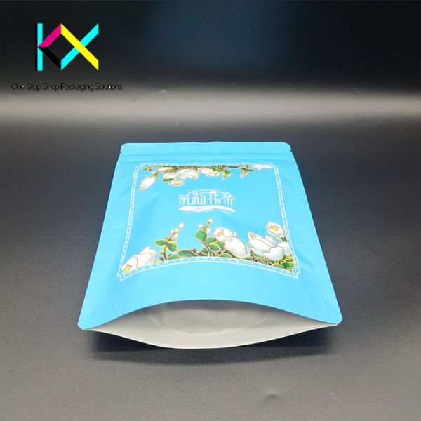 Customizable Laminated Tea Packaging Bags Tea Plastic Pouch Digital Printed