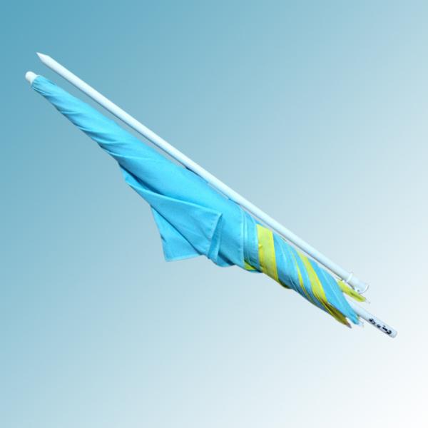 Palm Tree Windproof Beach Umbrella Sun Protection Oxford Polyester Fabric