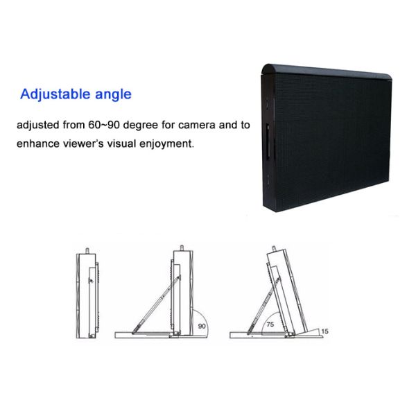 IP65 Sports Perimeter LED Display High Brightness Stadium Billboard
