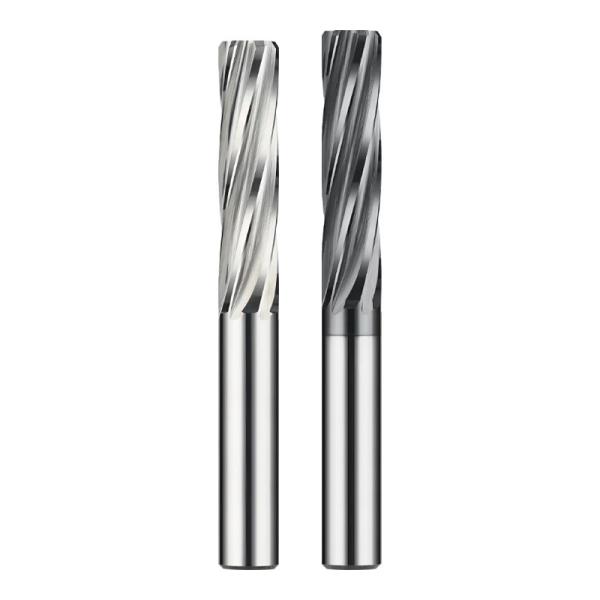 Reamer de carburo sólido 45-65HRC Cortador de fresado CNC de alta precisión