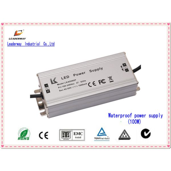 80W 1,800mA IP67 waterproof LED power supply for flood light