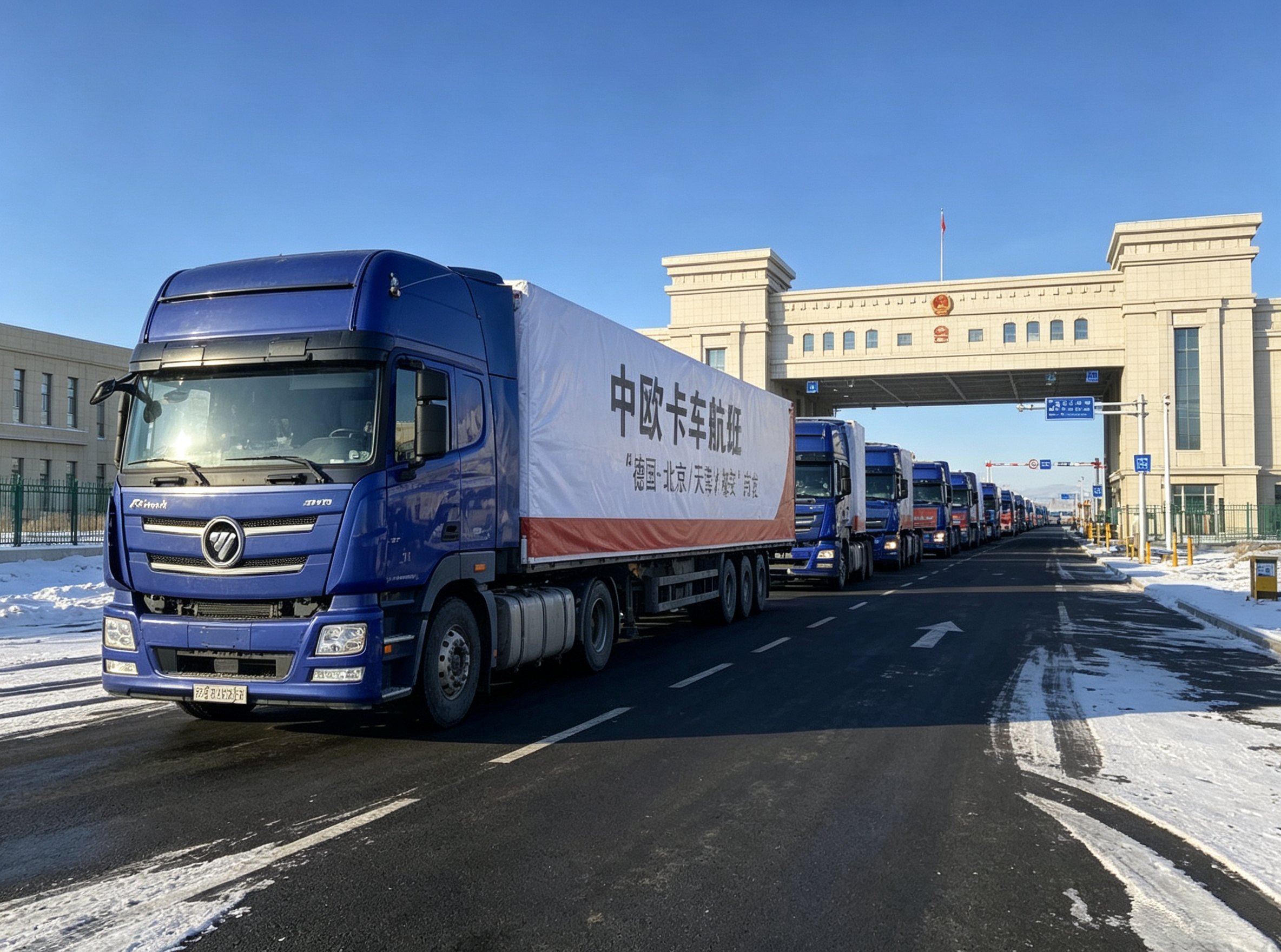 DDP Door To Door TIR Transport China To Italy Shipping Truck Freight Service