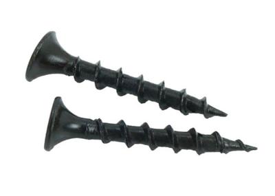 Class 4.8 Metal Screw Cross Recessed Flat Carbon Steel Black Drywall Screw