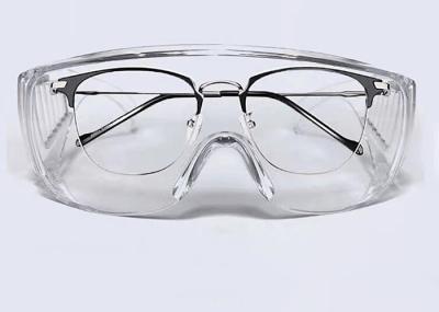 PVC Frame Safety Glasses Dust Protection Anti Fog Design With Breathing Mouth