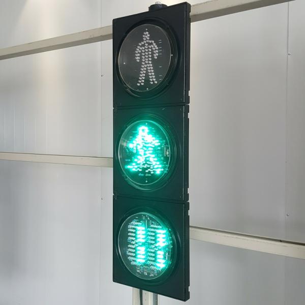 RG Piéton avec compte à rebours Timer Feuille de circulation routière détachable