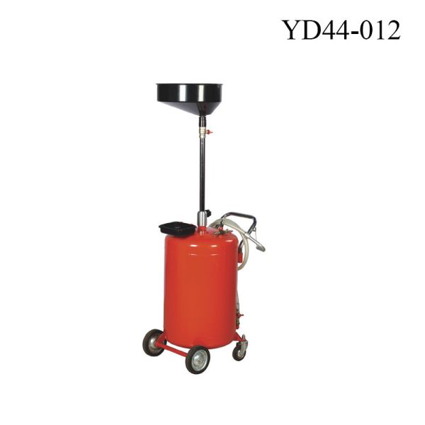 YD44-011/012 30Gal Pneumatic Oil Drainer: 122-179cm Height, 15.75