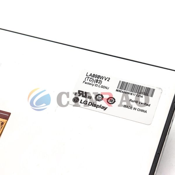 LG TFT 8.0 Inch LCD Screen Panel LA080WV2(TD)(03) Car GPS Navigation High Precision