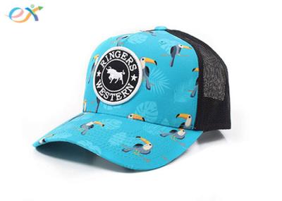 Sublimation Logo Blank Custom High Quality Baseball hat Mesh Back 5 Panel Trucker Caps