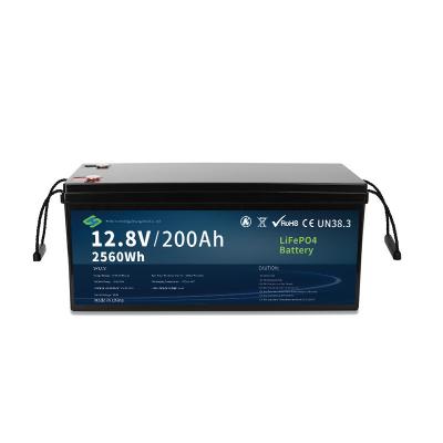 32650 Bateria de lítio LiFePO4 de 12 V Marinha Multipurpose 522x240x218mm