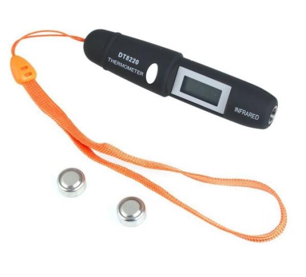 DT8220 New Mini Pen Type Non-Contact LCD Display Digital Infrared Thermometer  For Household Temperature Measurement