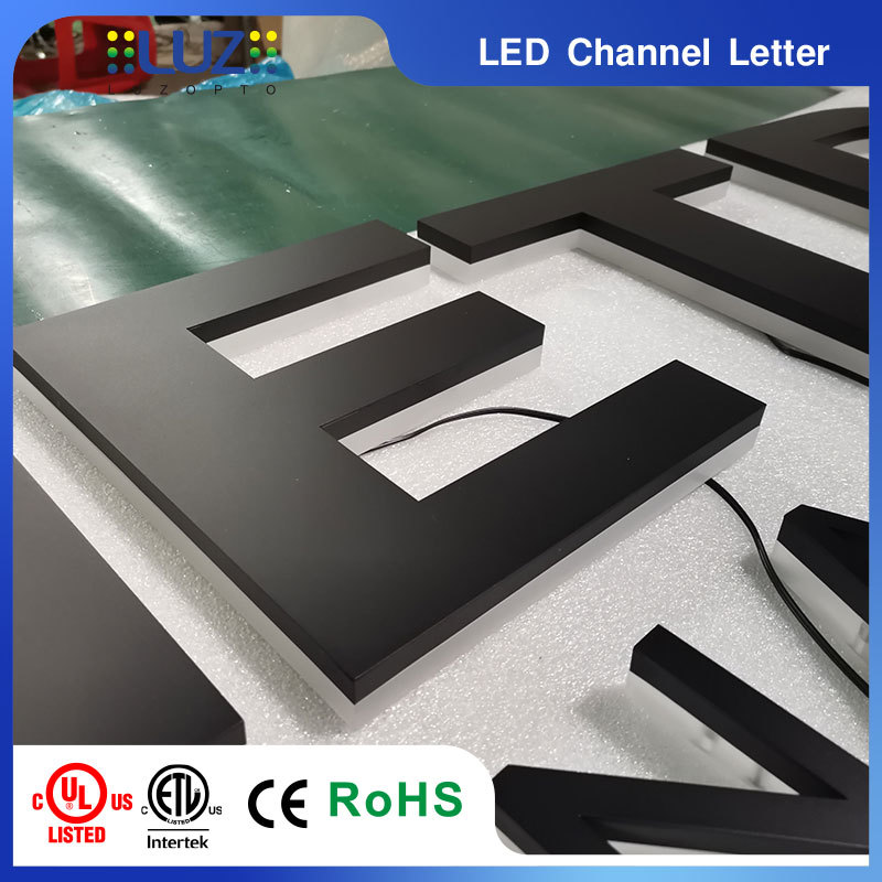Custom 3D Backlit Channel Letters | Halo Lit LED Business Sign