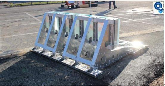 Synthetic Rubber Plastic Spray Anti Ram Barrier Removable