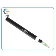 Non Metallic Loose Tube Outdoor Fiber Optical Cable Network For Aerial Long Delivery Length GYFTY