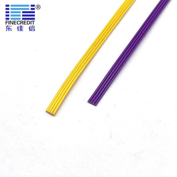 UL2836 Parallel Hook Up 16AWG Flat Copper Wire Industrial Flexible Cable DJX Electrical Cable with PVC Sheath