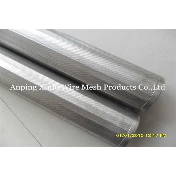 ISO Profile V Wire Johnson Sand Control Screens Pipe With 0.04