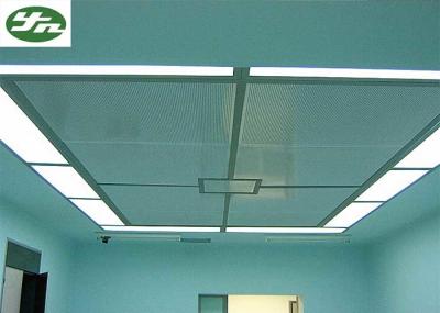De fluxo laminar do ar do teto da filtragem da eficiência elevada corrente do sistema e função da compensação do fluxo de ar