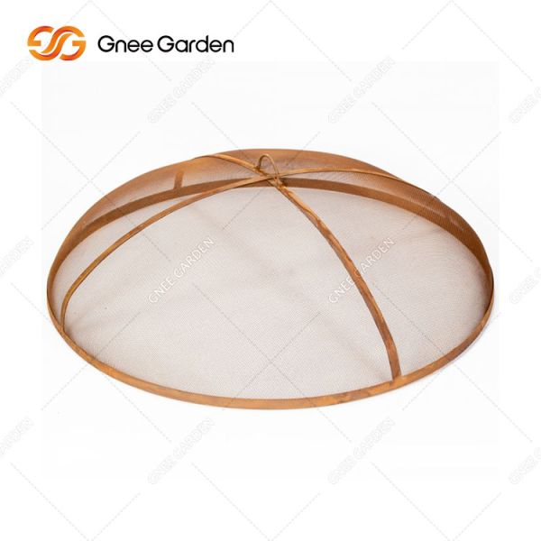 Гриль барбекю стального металла Corten располагаясь лагерем ржавый для на открытом воздухе варя овощей