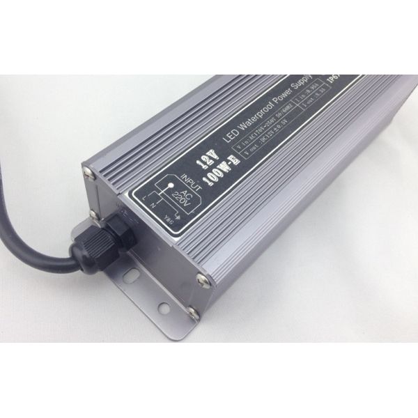 24V 10A 120W IP67 делают трансформатор водостотьким водить водителя с CE ROHS
