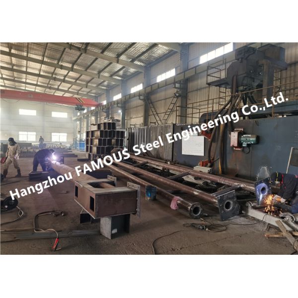 Municipal Use Steel Framing Street Light Poles And Brackets Traffic Light Guideboards Billboard