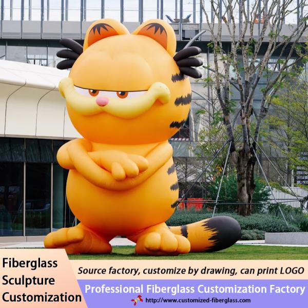 Outdoor Cartoon Animal Pink Panther Fiberglass Bench Seat Chair Sculpture For Shopping Mall Activities Decoration