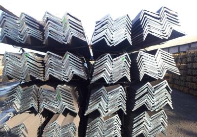 Mild Angle Iron Bar , Hot Rolled Unequal Steel Angle Fire Proof