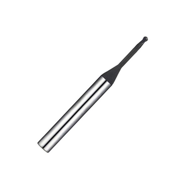 Ball Nose Solid Carbide Milling Cutter 2.5mm Micro Diameter