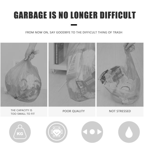 Kitchen Trash Can Ecological Products Biodegradable Bags Kitchen Garbage Bags Wastebasket Goods For Kitchen
