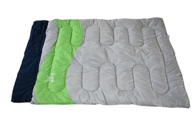 190CM Extra Wide Hollow Fibre Couples Sleeping Bag For 2 Double Size